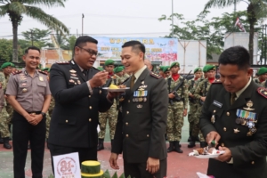 HUT TNI Ke 81, Surprise Kapolres Kampar Kepada Kodim 0313/KPR
