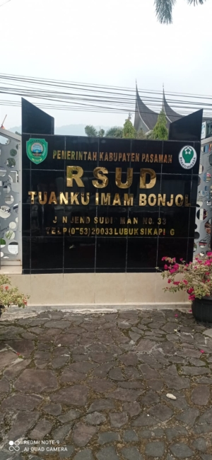 Direktur RSUD Tuanku Imam Bonjol Tanggapi Pemberitaan Dugaan Kealpaan Pelayanan