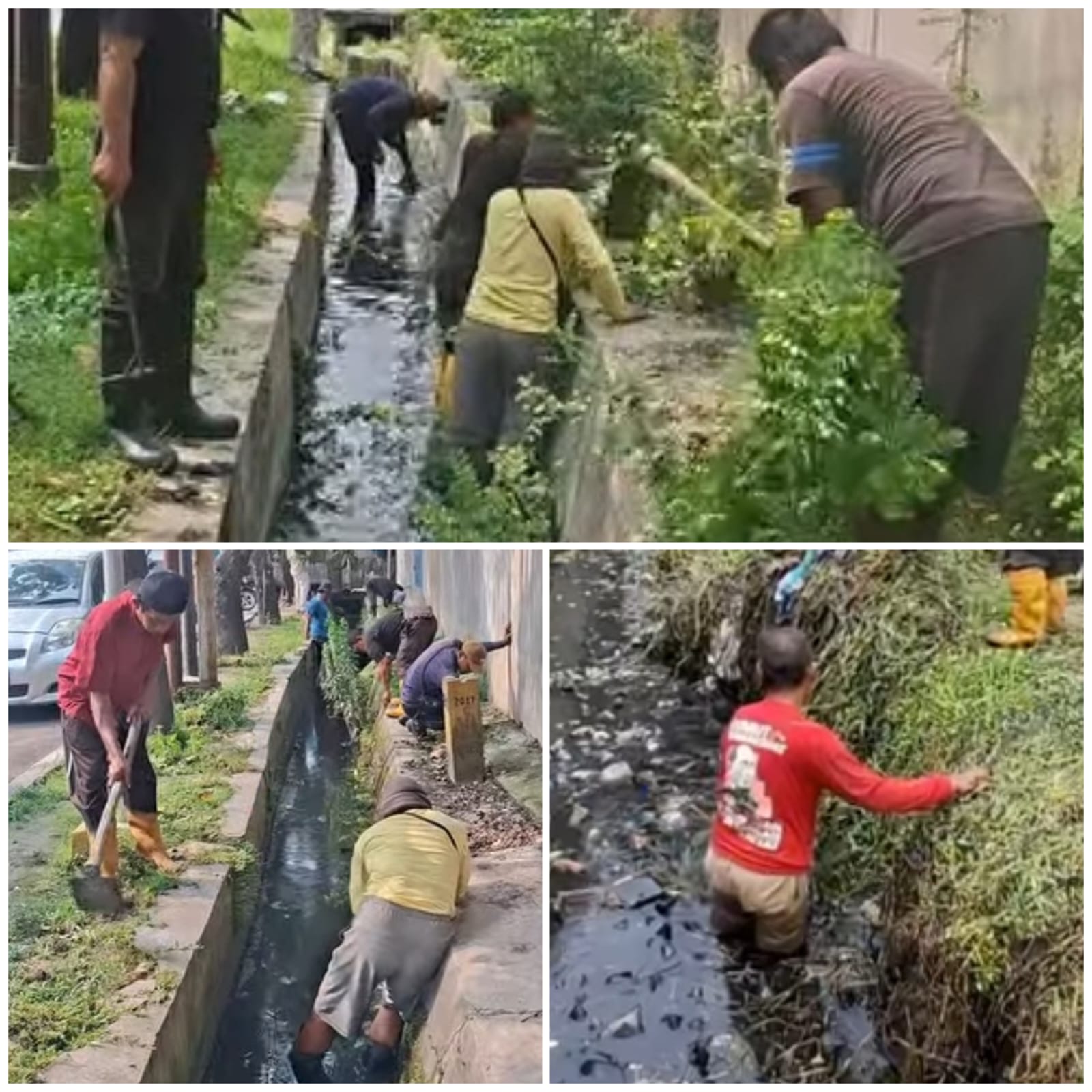 Tetap Kosnsisten Dalam Pembersihan Drainase, Wujud Nyata Tindak Lanjut Instruksi Wali Kota Medan