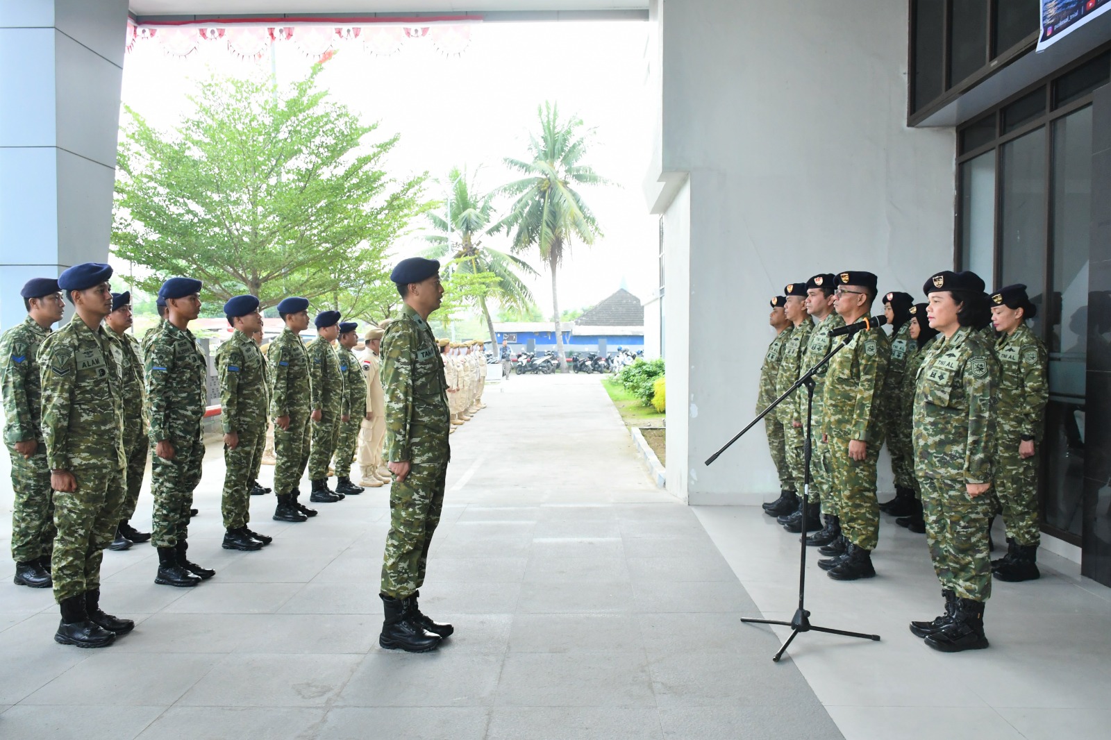 ‎MERAWAT PENGAWAL SAMUDRA, DISKES DAN RUMKIT KODAERAL I GELAR UPACARA HARI KESEHATAN TNI ANGKATAN LAUT