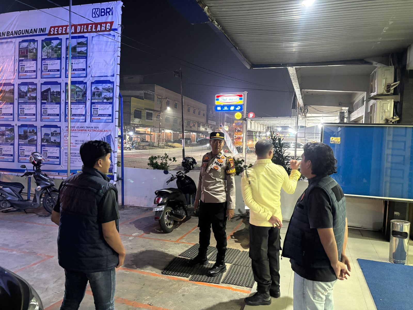 Tim Raga Polres Kuansing Intensifkan Patroli Malam Jaga Kamtibmas