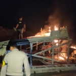 Polsek Kuantan Tengah Cek Dugaan PETI di Sungai Sinambek
