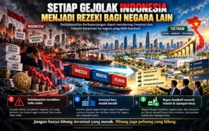 OPINI : Patrik Tatang, S.E.  “GEJOLAK INDONESIA, REZEKI BAGI NEGARA LAIN”