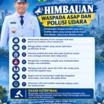 Lurah Besar Medan Labuhan Imbau Warga Waspadai Asap dan Polusi Udara, Masyarakat Diminta Jaga Kesehatan
