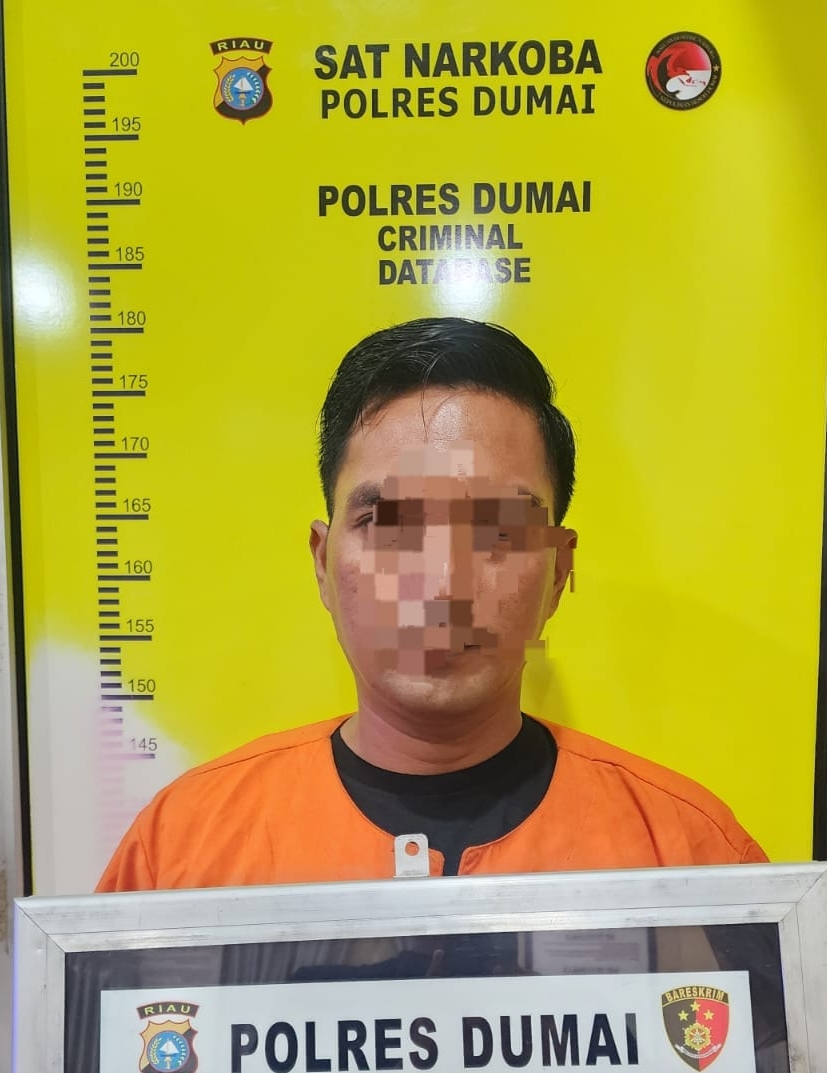Polres Dumai Amankan Seorang Pria Positif Amfetamin Saat Razia di J-Mex Pub & KTV