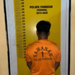 Polsek Pangean Tangkap Pria Berinisial FW, 20 Paket Sabu berat kotor 6,36 Gram Disita