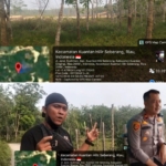Ketua PWMOI Kuansing Sugianto Tantang Kapolsek Kuantan Hilir IPTU Anton Hilman di Lokasi KHS: Diduga 27 PETI Pembiaran..?