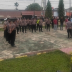 Kapolsek Peranap IPTU Yopi Ferdian Tegaskan Lewat Kasium: Apel Pagi Fokus Instruksi Kapolri dan Program 100 Hari Kerja Kapolri