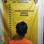 Polsek Kuantan Hilir Tangkap DPO Kasus Narkotika, Sita Sejumlah Barang Bukti