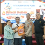 Sambut HUT Humas Polri ke-75 Tahun 2026, Polres Kuansing Gelar Kegiatan Donor Darah