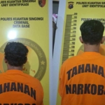 Tim Elang Kuantan Tangkap Dua Pria, Sita Sabu dengan Berat Kotor 4,41 Gram di Cerenti