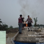 Polsek Singingi Tindak Lanjut Pengaduan Masyarakat Melalui Layanan Kepolisian 110, Dua Rakit Peti Ditindak