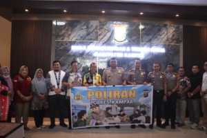 Kapolres Kampar Gelar Pertemuan Koordinasi Bersama Disperinaker Kab. Kampar Terkait Program Polisi Peduli Pengangguran