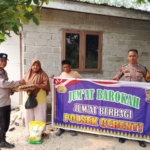 Jum’at Berkah, Polres Kuansing dan Polsek Jajaran Salurkan Sembako kepada Masyarakat
