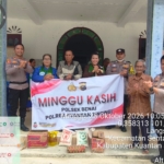 Polsek Benai Gelar Minggu Kasih di Gereja GPIB Marturia, Salurkan Bantuan Sembako kepada Jemaat