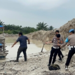 Polres Kuansing Tindak Lanjuti Pengaduan Masyarakat Melalui Layanan Kepolisian 110 Terkait Aktivitas PETI