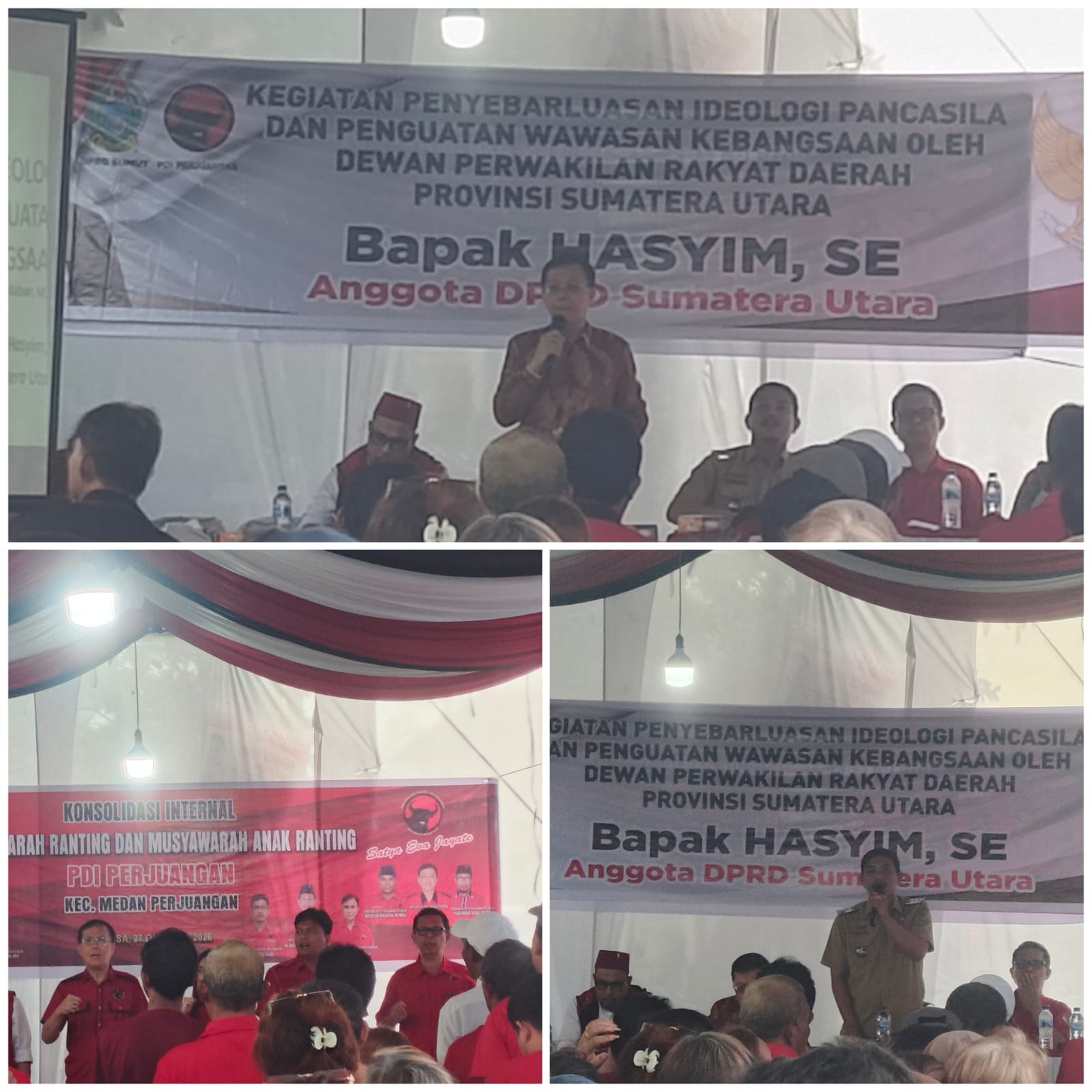 Hasyim, SE Gelar Penyebarluasan Ideologi Pancasila dan Penguatan Wawasan Kebangsaan