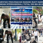 Polda Riau Musnahkan 100,55 Kg Narkotika, 467 Ribu Jiwa Diperkirakan Terselamatkan