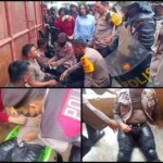 Empat Personel Polisi Terluka Saat Pengamanan Eksekusi Lahan di Helvetia, Kapolres Pelabuhan Belawan Tetap Kedepankan Dialog dan Hindari Korban Jiwa