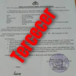 Telah Hilang/Tercecer Satu Lembar SIPTB A.N Hj. Zulfah