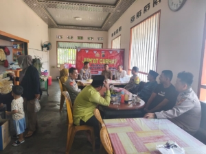 Jumat Curhat, Polsek Jajaran Polres Kuansing Serap Aspirasi dan Perkuat Kamtibmas