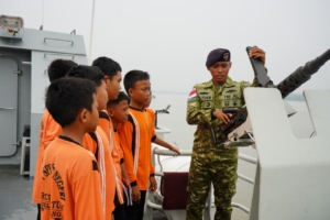 Kodaeral I Kenalkan Dunia Maritim kepada 191 Siswa SMPN 2 Percut Sei Tuan