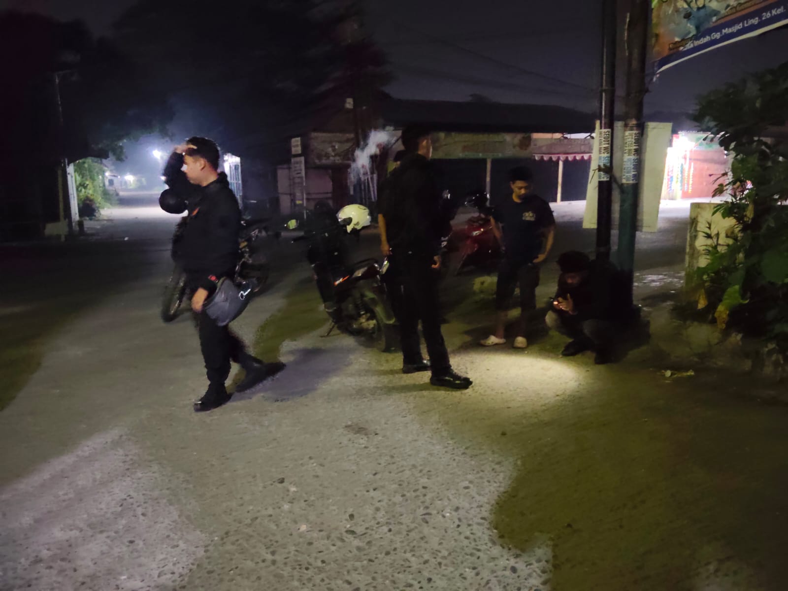 Respons Cepat Tim Macan Belawan Bubarkan Tawuran di Pekan Labuhan, Corbek dan Senapan Angin Diamankan