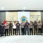 Kapolda Sumut Sambangi Kodaeral I Belawan, Kolaborasi Jaga Kondusifitas Wilayah