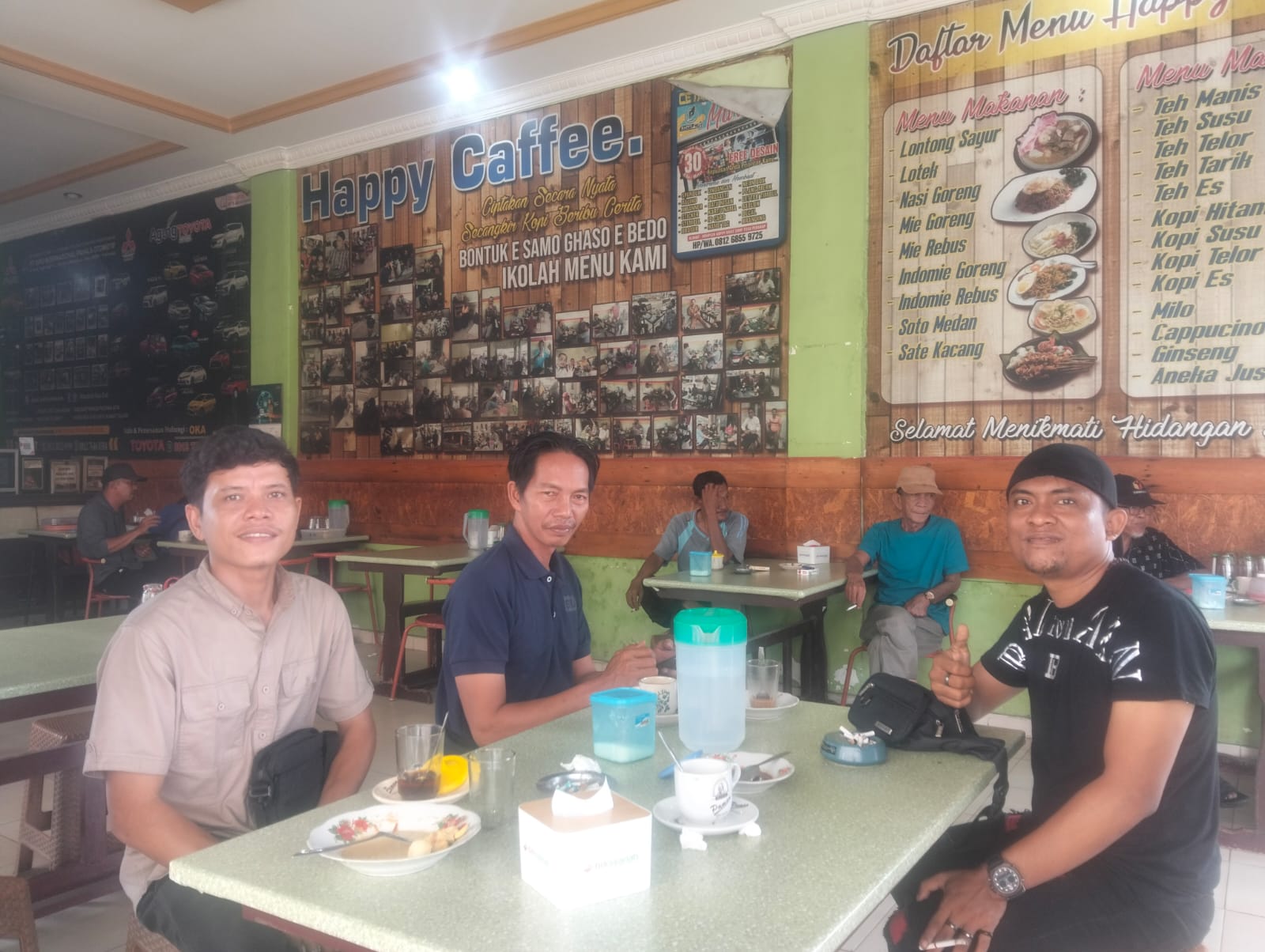 Konsolidasi Jurnalis Peranap-Kuansing di Happy Caffee: Bahas Konflik Agrinas, Melaju Coffee Morning dengan Kejari Inhu