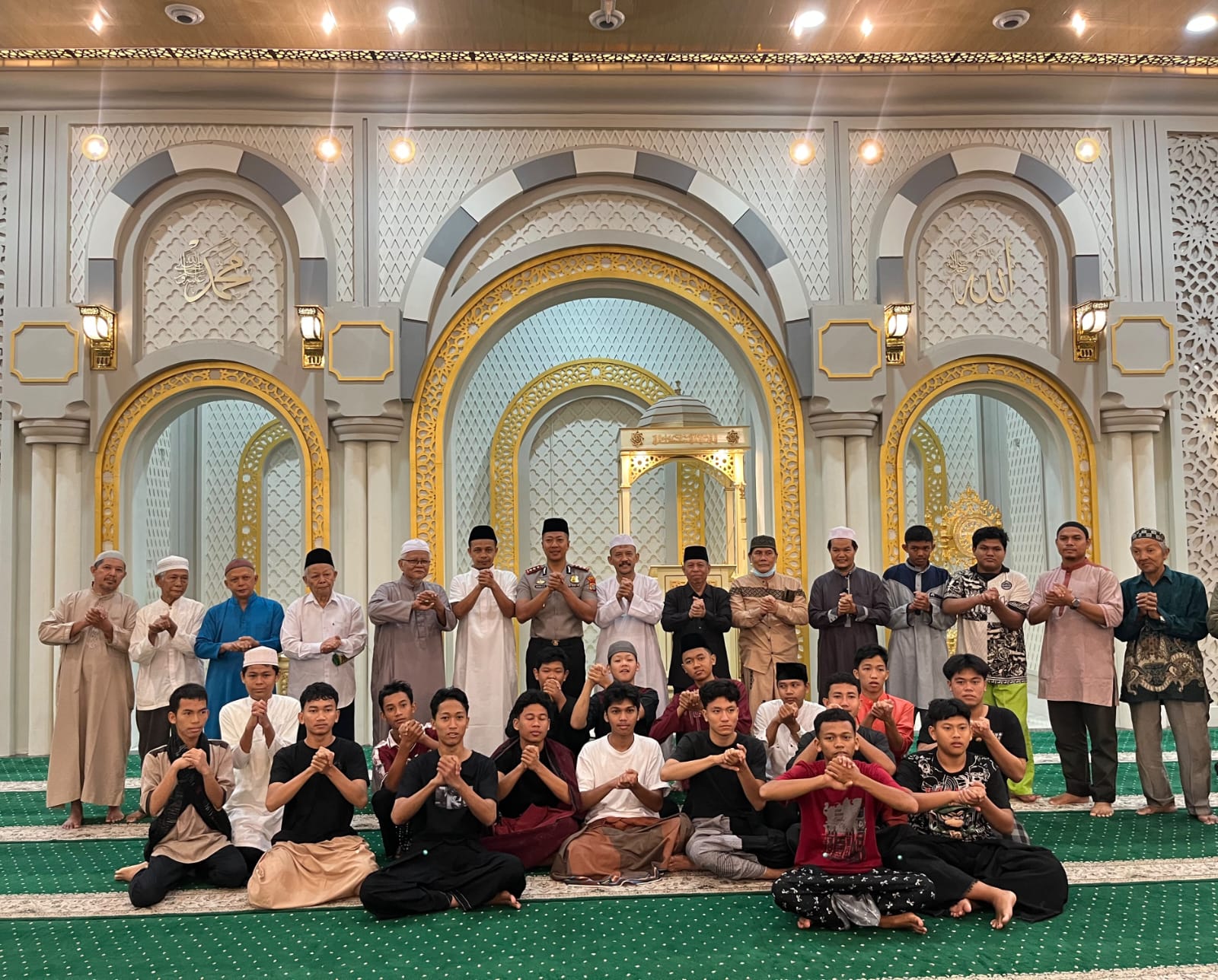 Polres Dumai Laksanakan Subuh Keliling di Tiga Masjid, Perkuat Kedekatan Polri dengan Masyarakat