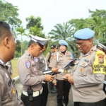 Polres Kuansing Melaksanakan Apel Kesiapan Operasi Patuh Lancang Kuning 2026