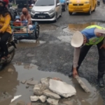 Ops Patuh Toba 2026, Satlantas Polres Pelabuhan Belawan Edukasi Pengendara dan Atur Lalu Lintas di Simpang Titipapan