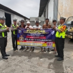 Ops Patuh Toba 2026, Satlantas Polres Pelabuhan Belawan Edukasi Sopir Truk dan Pengguna Jalan demi Keselamatan Bersama
